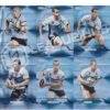 2013 ESP Traders P121-P132 Parallel Team Set Cronulla Sharks