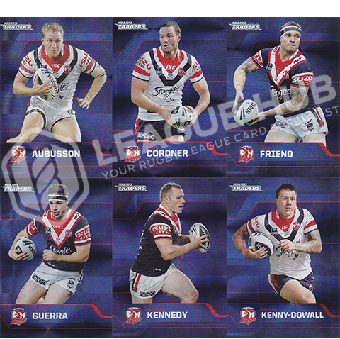 2013 ESP Traders P157-P168 Parallel Team Set Sydney Roosters