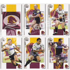 2005 Select Power 3-14 Common Team Set Brisbane Broncos