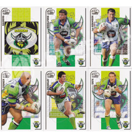 2005 Select Power 27-38 Common Team Set Canberra Raiders