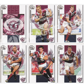 2005 Select Power 51-62 Common Team Set Manly Sea Eagles