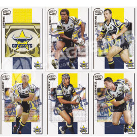 2005 Select Power 87-98 Common Team Set North Queensland Cowboys