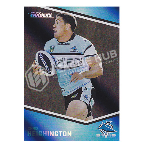 2014 ESP Traders PS118 Black Parallel Special Chris Heighington