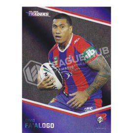 2014 ESP Traders PS80 Black Parallel Special David Fa’alogo