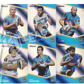 2014 ESP Traders P45-P55 Parallel Team Set Gold Coast Titans