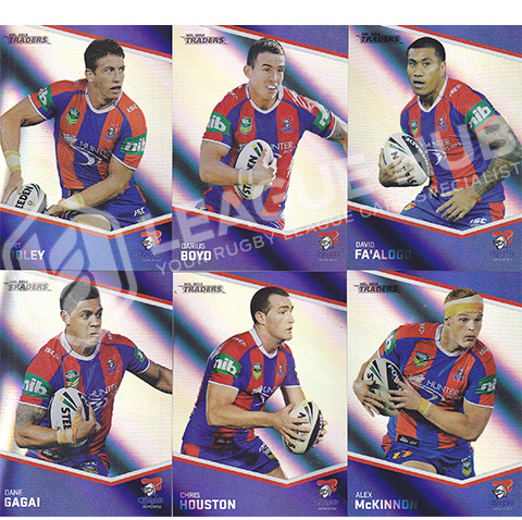 2014 ESP Traders P78-P88 Parallel Team Set Newcastle Knights