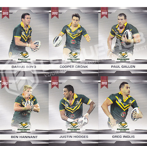 2012 ESP Limited Edition Common Team Set Australia