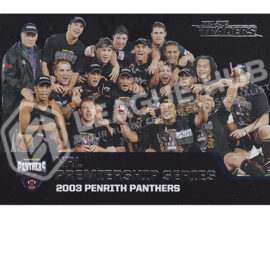 2013 ESP Traders P6 NRL Premierships 2003 Penrith Panthers