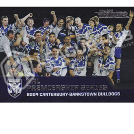 2013 ESP Traders P7 NRL Premierships 2004 Canterbury Bulldogs