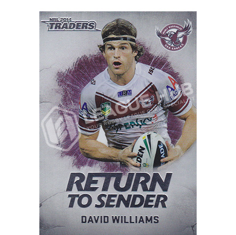 2014 ESP Traders RTS12 Return to Sender David Williams