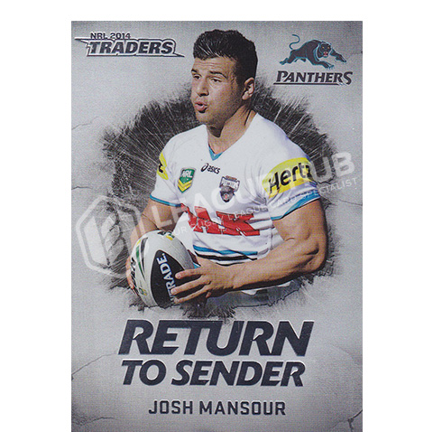 2014 ESP Traders RTS19 Return to Sender Josh Mansour