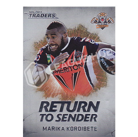 2014 ESP Traders RTS31 Return to Sender Marika Koroibete