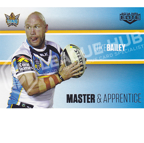 2014 ESP Elite MA9 Master & Apprentice Luke Bailey
