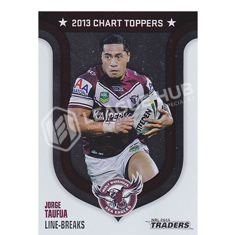 2014 ESP Traders SR2013/2 Season Review Chart Toppers Jorge Taufua