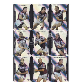 2014 ESP Elite P46-P54 Parallel Team Set Manly Sea Eagles