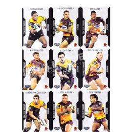 2014 ESP Elite 1-9 Common Team Set Brisbane Broncos