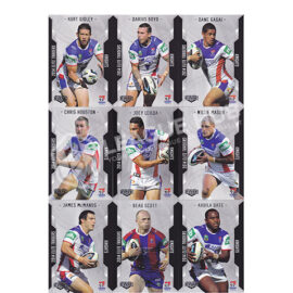 2014 ESP Elite 64-72 Common Team Set Newcastle Knights