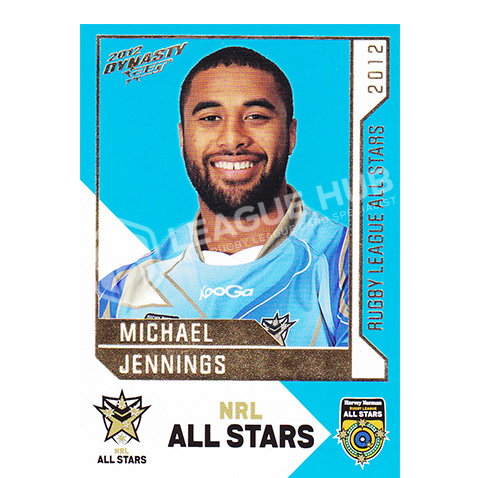 2012 Select Dynasty AS24 NRL All Stars Michael Jennings