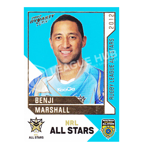 2012 Select Dynasty AS26 NRL All Stars Benji Marshall