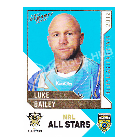 2012 Select Dynasty AS30 NRL All Stars Luke Bailey