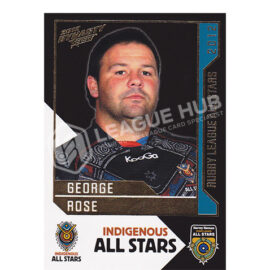 2012 Select Dynasty AS10 Indigenous All Stars George Rose