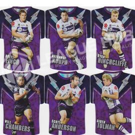 2009 Select Classic JDC37-JDC42 Jersey Die Cuts Team Set Melbourne Storm