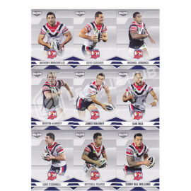 2013 ESP Elite 118-126 Common Team Set Sydney Roosters