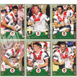 2006 Select Accolade 103-112 Common Team Set St George Dragons