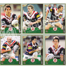 2006 Select Accolade 123-132 Common Team Set Sydney Roosters