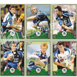 2006 Select Accolade 33-42 Common Team Set Cronulla Sharks