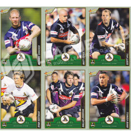 2006 Select Accolade 53-62 Common Team Set Melbourne Storm