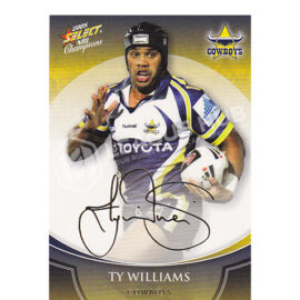 2008 Select Champions FS27 Foil Signature Ty Williams