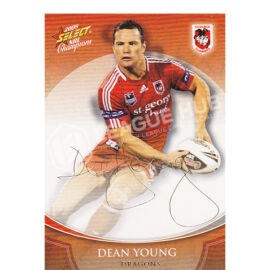 2008 Select Champions FS35 Foil Signature Dean Young