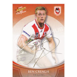 2008 Select Champions FS36 Foil Signature Ben Creagh