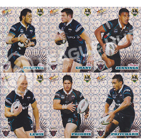 2008 Select Champions HF124-HF135 Holographic Foil Team Set Penrith Panthers