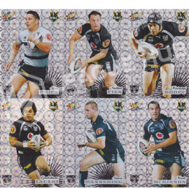 2008 Select Champions HF172-HF183 Holographic Foil Team Set New Zealand Warriors
