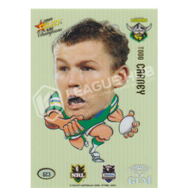 2008 Select Champions GC3 Mascot Gem Todd Carney