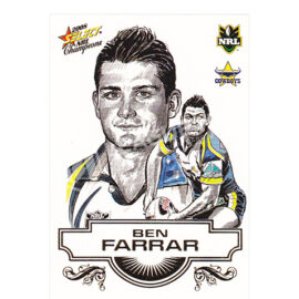 2008 Select Champions SK18 Sketch Card Ben Farrar
