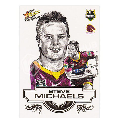 2008 Select Champions SK2 Sketch Card Steve Michaels