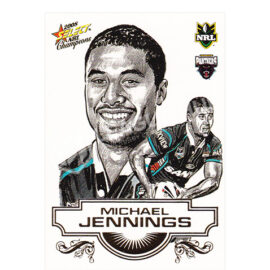 2008 Select Champions SK22 Sketch Card Michael Jennings