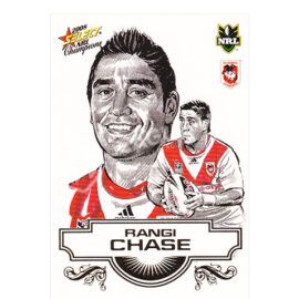 2008 Select Champions SK24 Sketch Card Rangi Chase