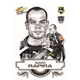 2008 Select Champions SK30 Sketch Card Sam Rapira
