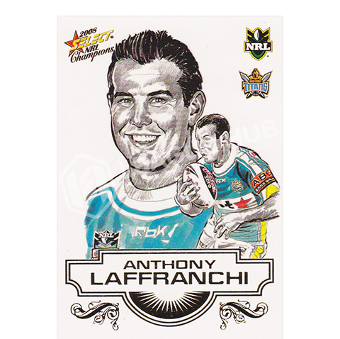 2008 Select Champions SK9 Sketch Card Antony Laffranchi