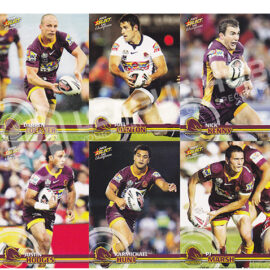 2009 Select Champions 4-15 Common Team Set Brisbane Broncos