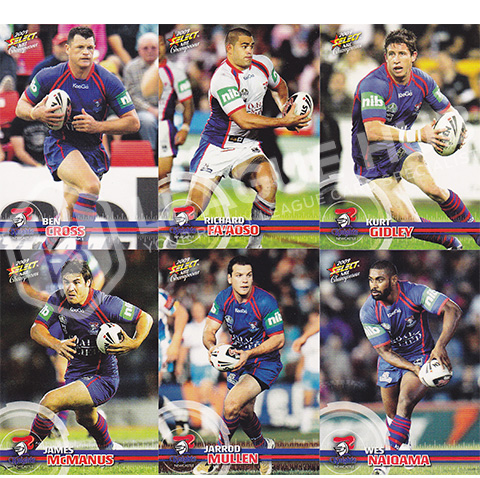 2009 Select Champions 88-99 Common Team Set Newcastle Knights