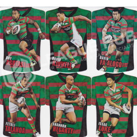 2009 Select Champions JDC148-JDC159 Jersey Die Cuts Team Set South Sydney Rabbitohs
