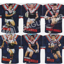 2009 Select Champions JDC160-JDC171 Jersey Die Cuts Team Set Sydney Roosters