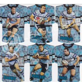 2009 Select Champions JDC40-JDC51 Jersey Die Cuts Team Set Cronulla Sharks