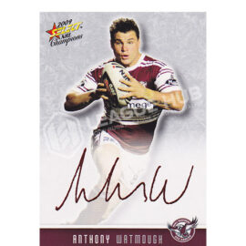 2009 Select Champions FS16 Foil Signature Anthony Watmough