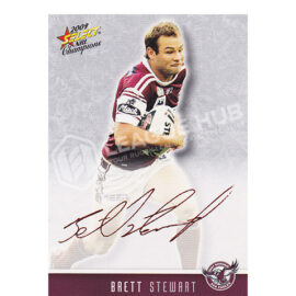 2009 Select Champions FS17 Foil Signature Brett Stewart